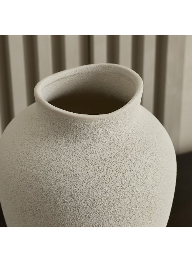 Home Box Alora Decorative Vase - White - 1 Piece - Image 3